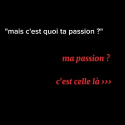 ma passion 