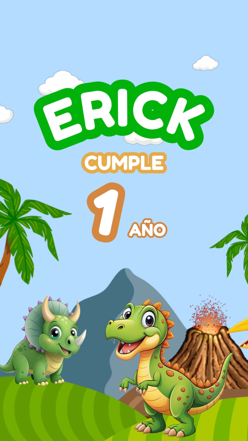Invitacion Dino