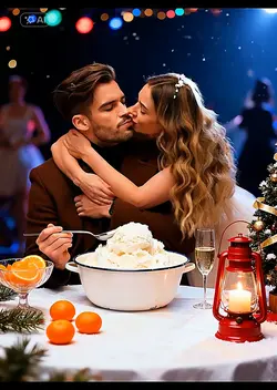 Frozen Kiss Scene