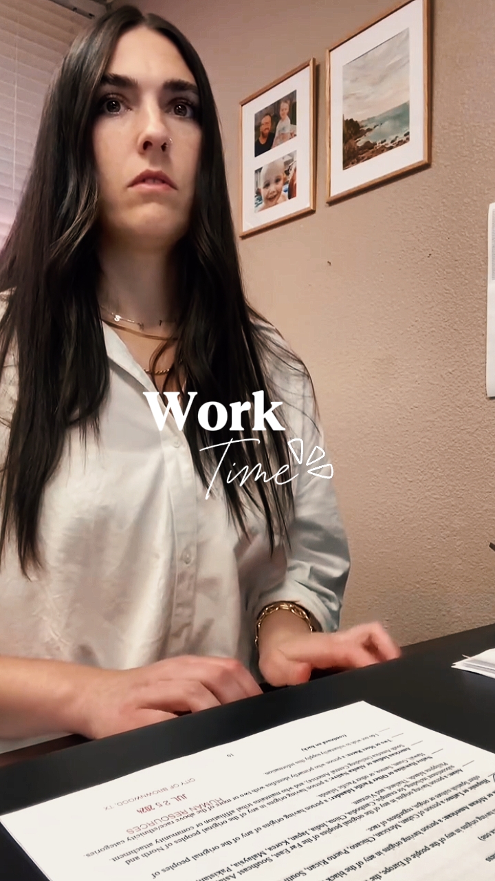 Estética de vlog de trabajo 