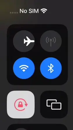 Airplane mode ✈️