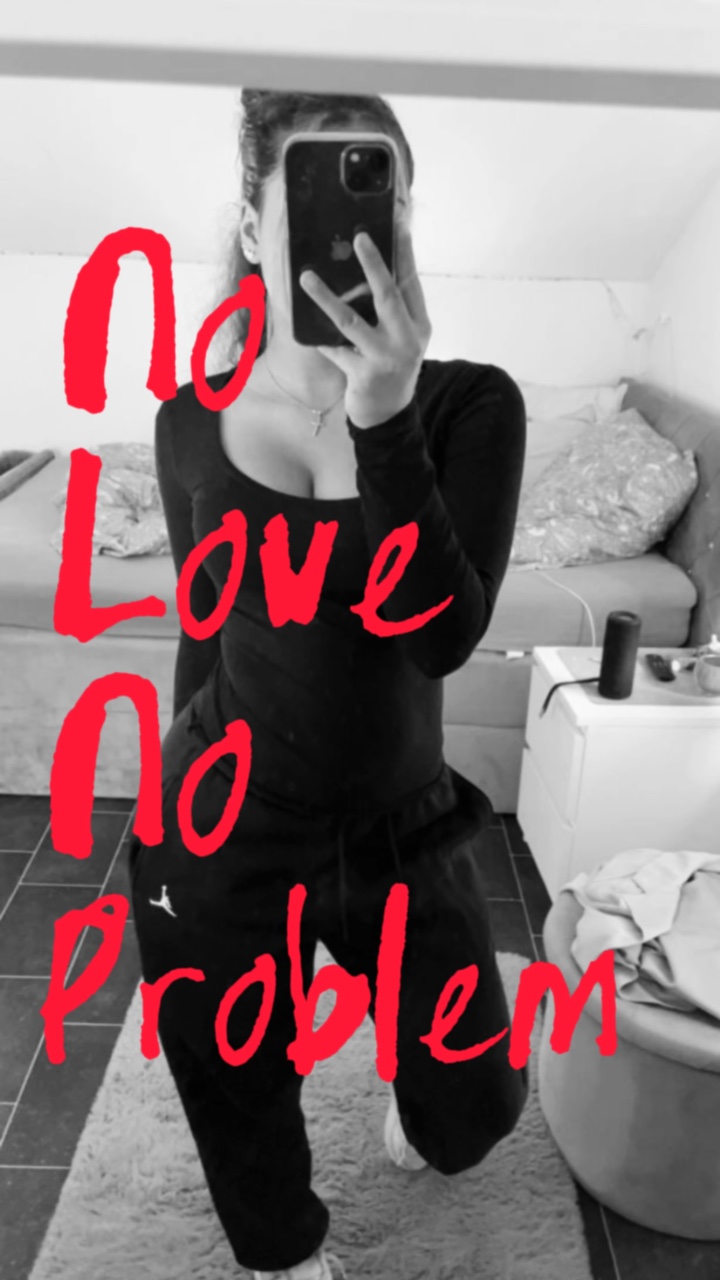 Pas d'amour pas de problème 🙅‍♂️