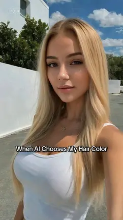AI hair color