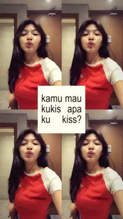 mau kukis atau kiss?