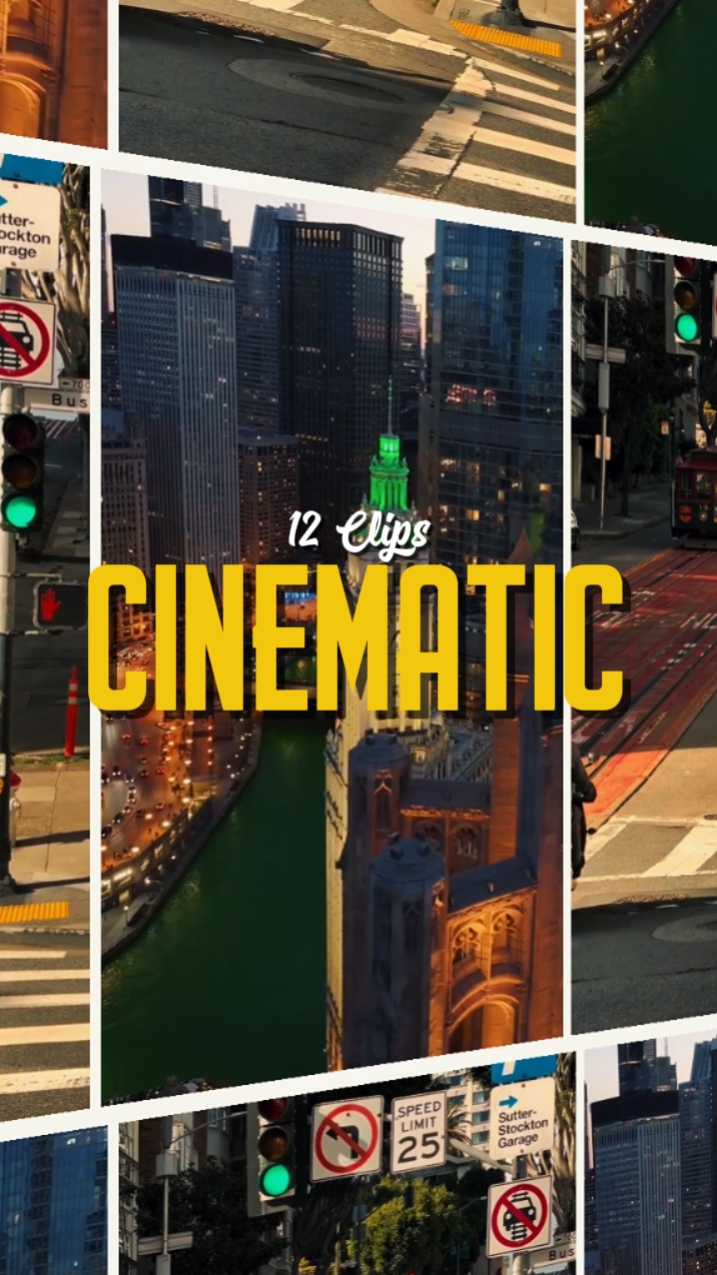 12 CLIPS CINEMATIC