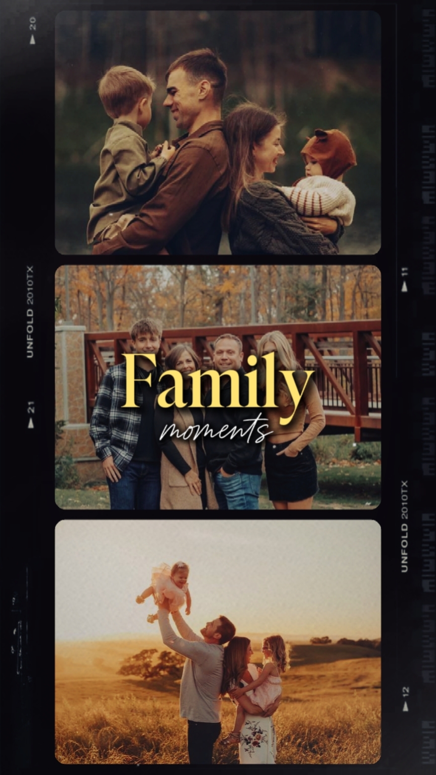 Templates on Family Memories - Pippit
