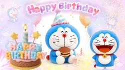 ドラえもん((̵̵́ ̆͒͟˚̨̨̩ ̆͒)̵̵̀)誕生日