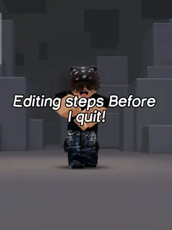 Editing steps