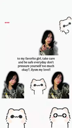 to my favorite girl