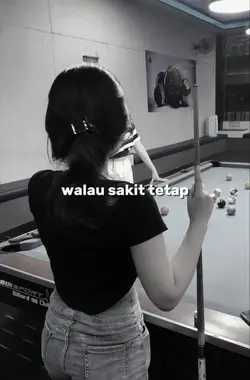 walau sakit tetap ku