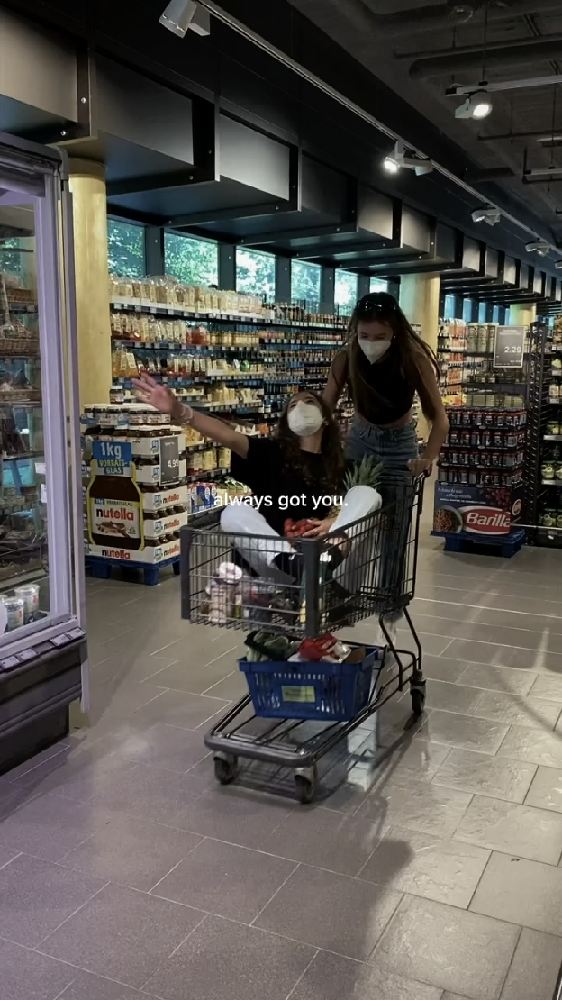 Je t'ai toujours eu.