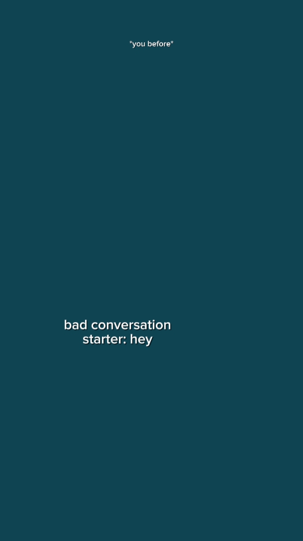 Bad& GoodConversatio