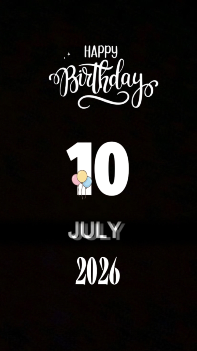 7월 10일 생일 