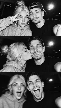 black and white Love