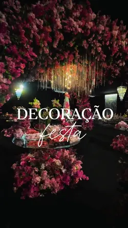 Decoração de festa