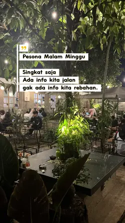 Pesona malam minggu