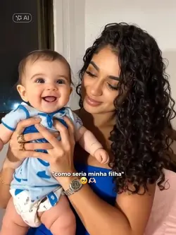 filha bebê IA
