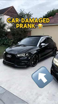 Car damage prank 😂