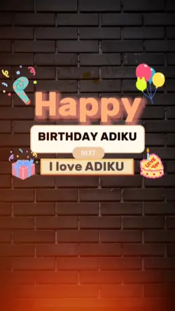 happybrithday adikku