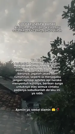 100 hari tanpa bapak