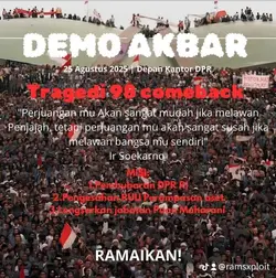 Demo Bubarkan DPR