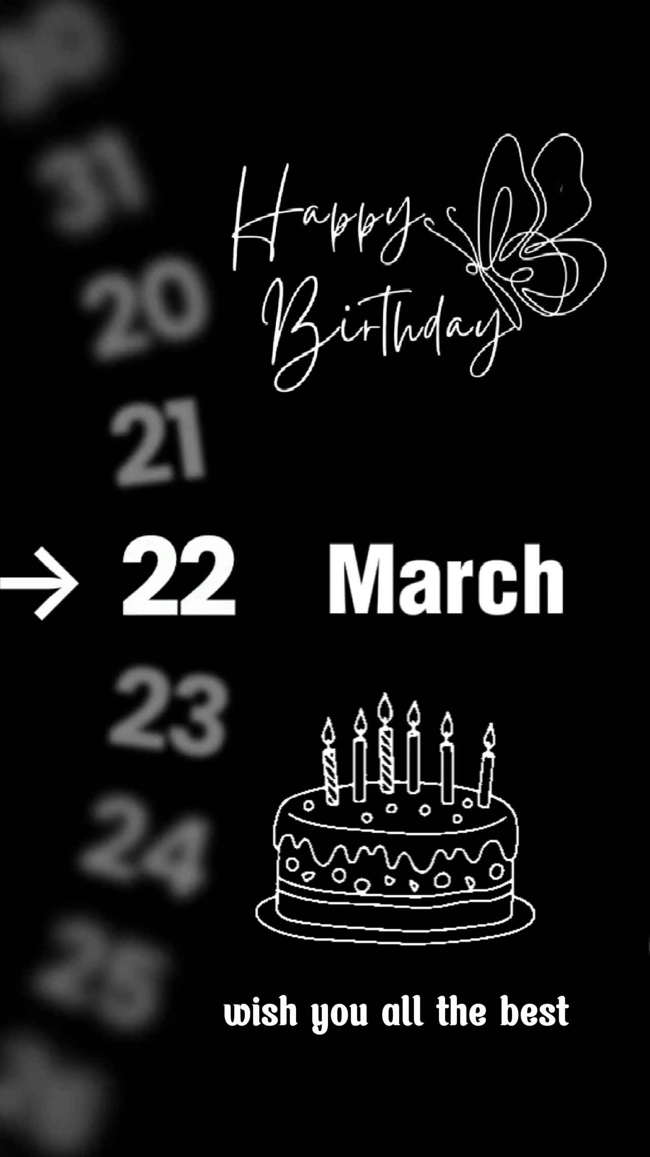 HBD 22 MARCH