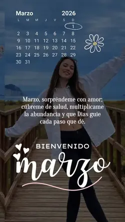 Bienvenido marzo