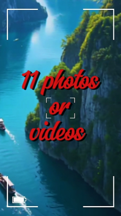 11 fotos ou vídeos 