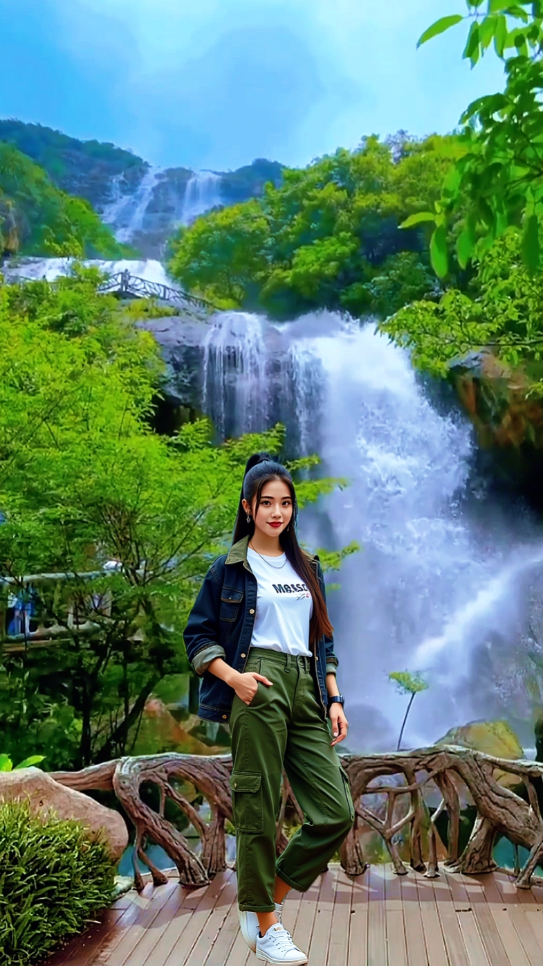 Latar Luft terjun