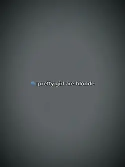 Blonde