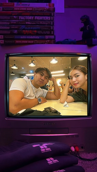 tv screen couple