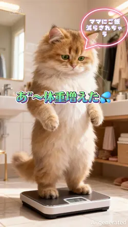 ヤバイ体重増えたぁ〜