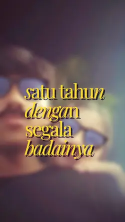 satu tahun dengan