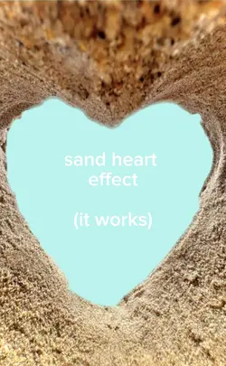 sand heart