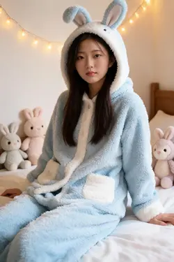 うさぎの着ぐるみパジャマ