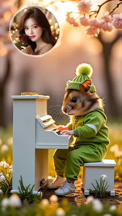 Chuột đàn piano