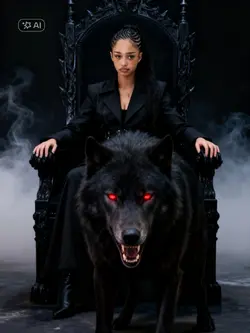 Black wolf