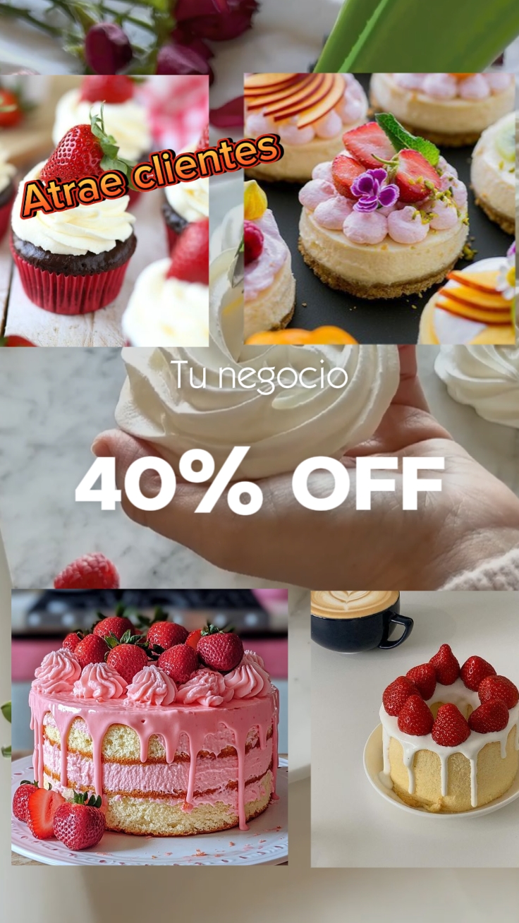 Pasteles oferta 2026