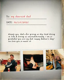 letter to dad