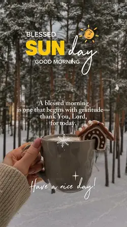 Blessed Sunday 🙏