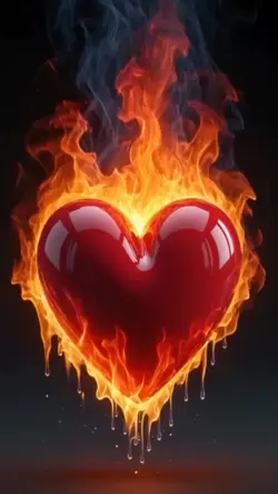 coração ardente 