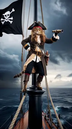Captain cat sparrow 