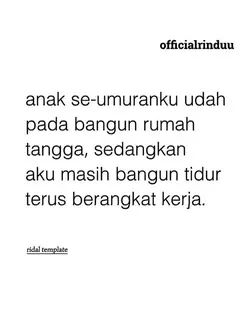 anak seumuranku udah