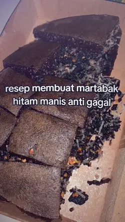 martabak hitam manis
