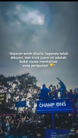 Hattrick juara 