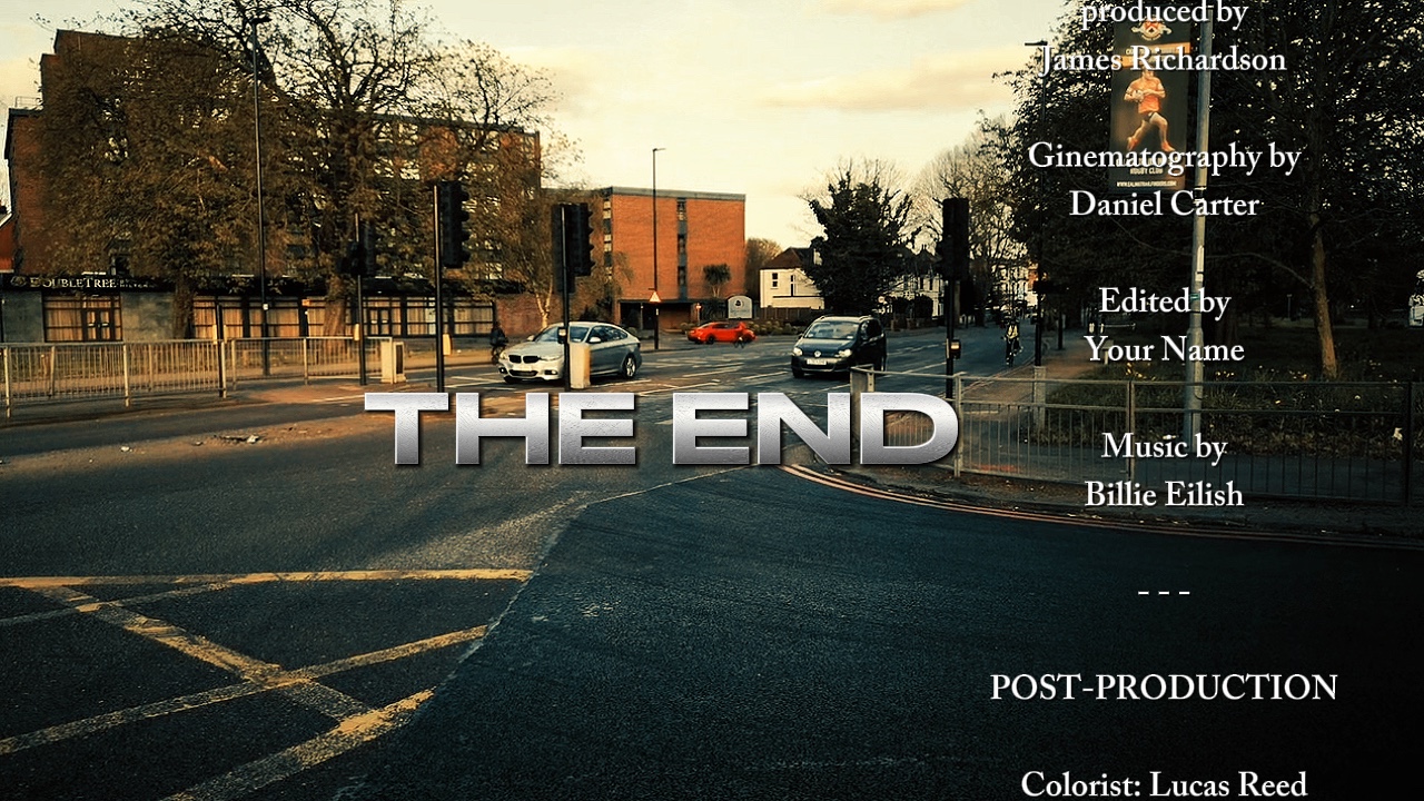 the end 