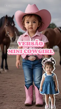 VERSÃO MINI COWGIRL 