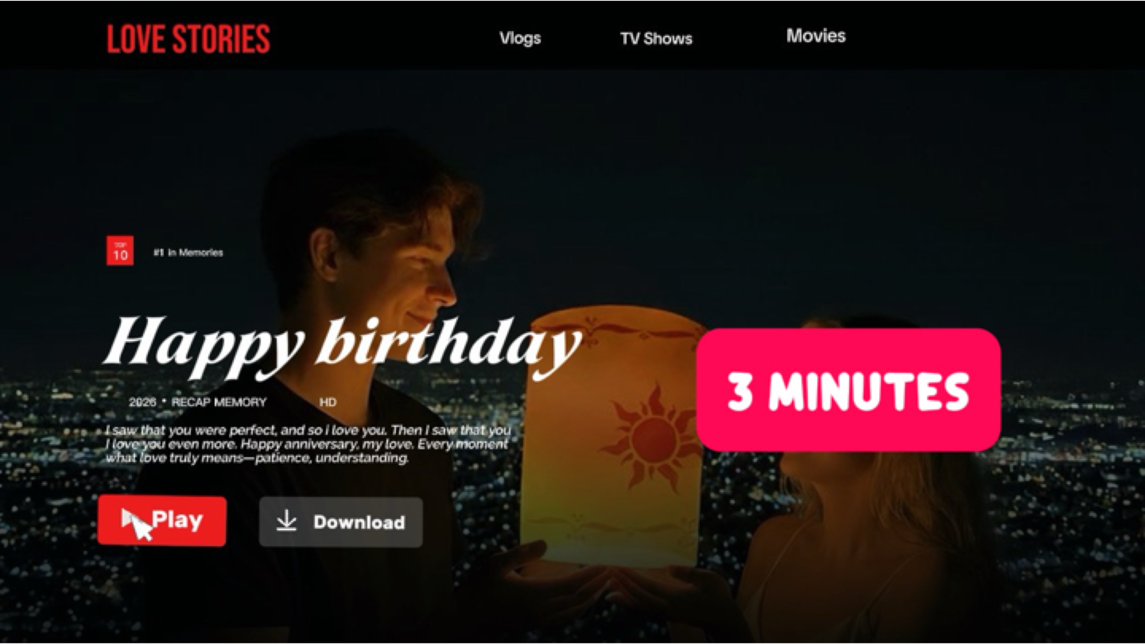 NETFLIX | 3 MINUTOS