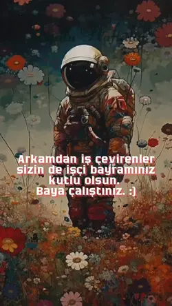 işçi bayramı...