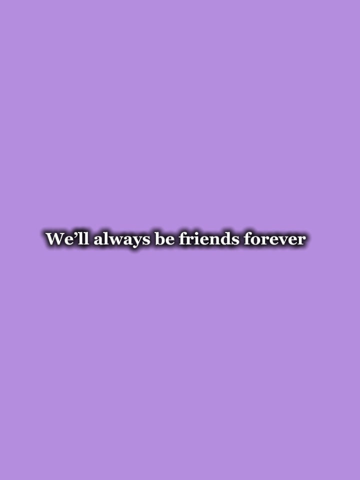 Nous sommes toujours amis 